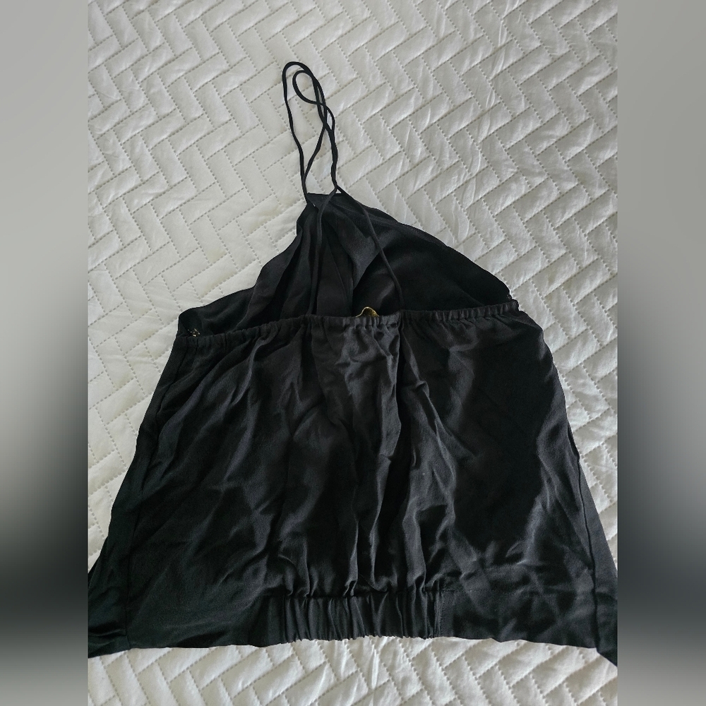 ViX Paula Hermanny Black Silk Alma Cami Tank - Picture 4 of 6